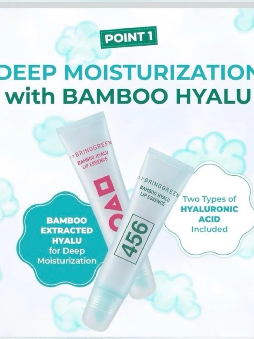 Bamboo Hyalu Lip Essence Duo